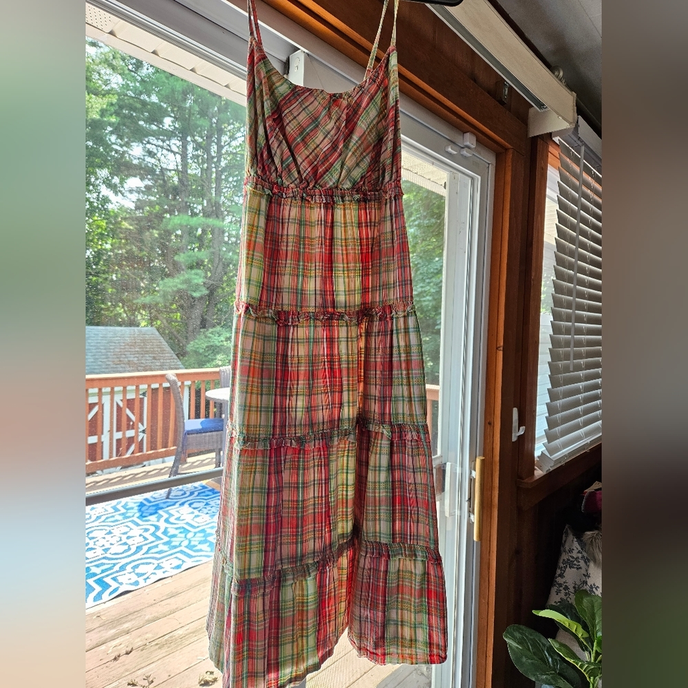 Women's Plaid Sundress